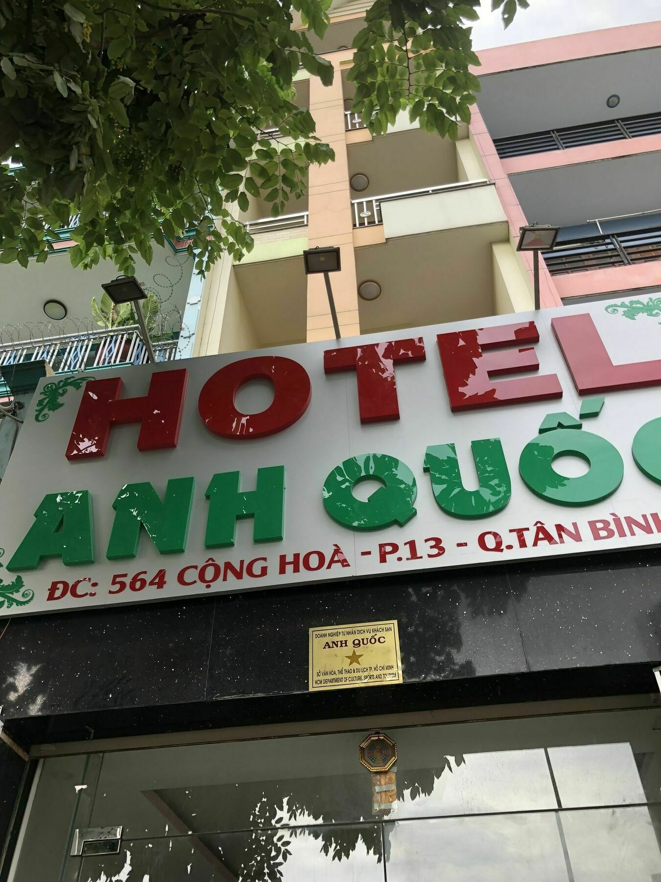 Oyo 395 Anh Quoc Hotel Cidade de Ho Chi Minh Exterior foto